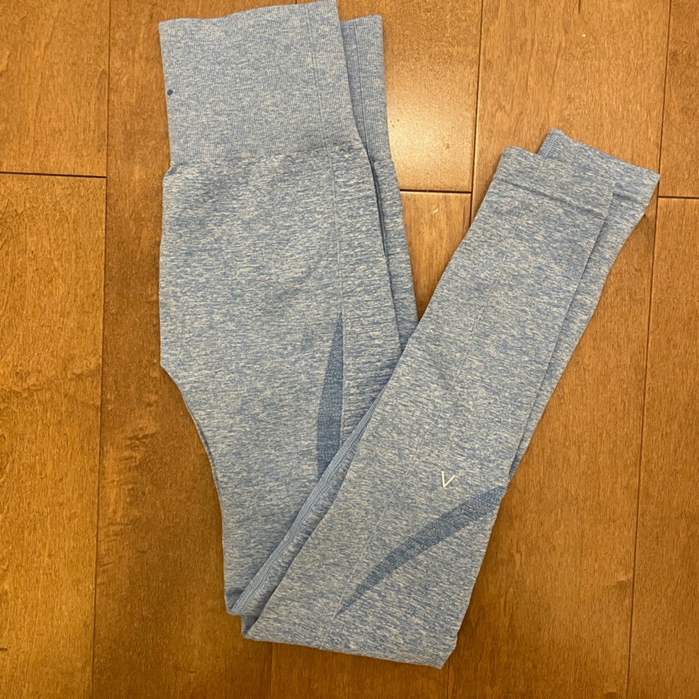 ACTA seamless heather blue leggings